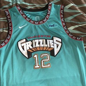 Vancouver Grizzlies Jersey
